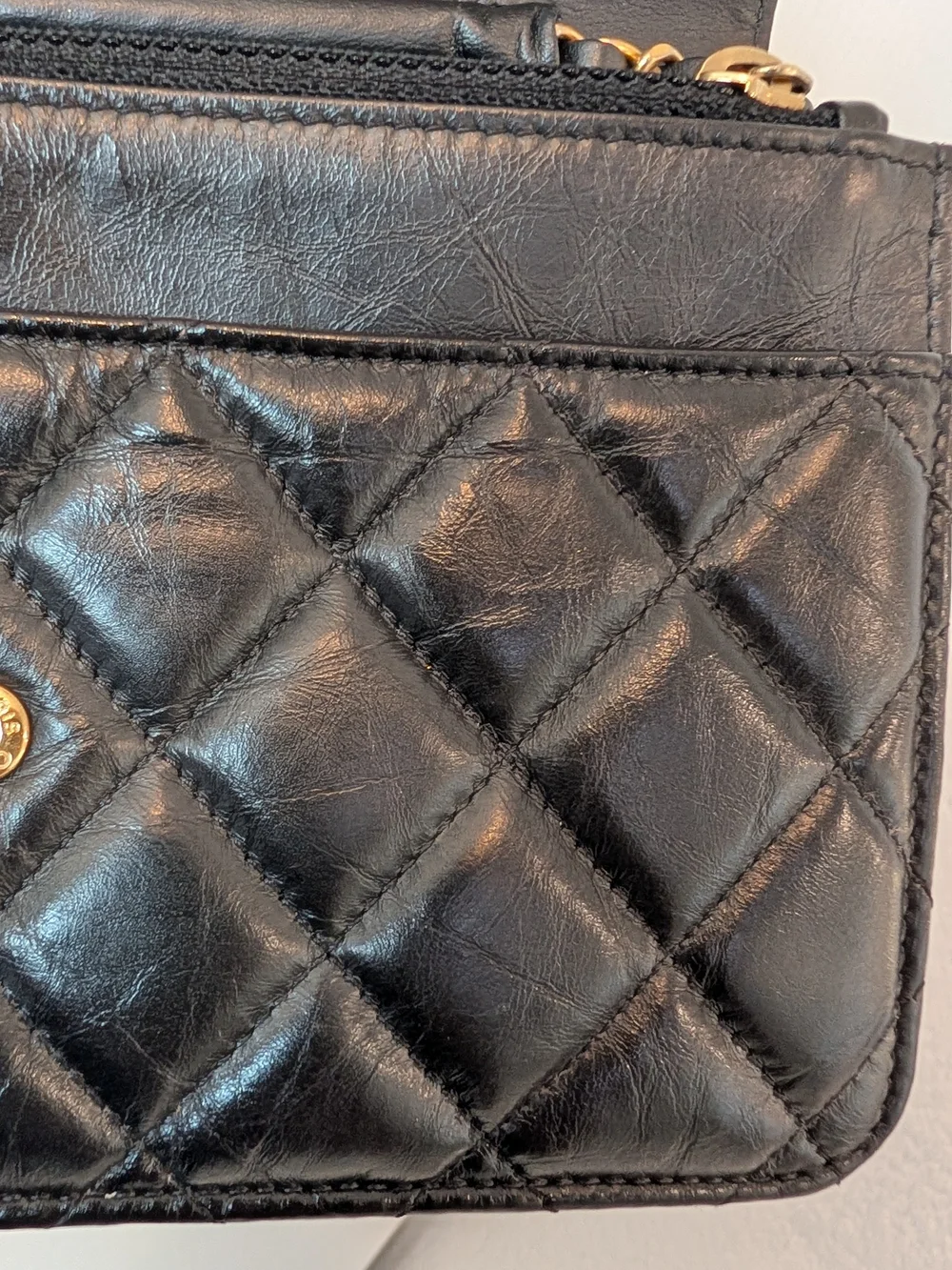 Chanel Aged Calfskin Lucky Charms 2.55 Reissue WOC - Picture 12 of 15